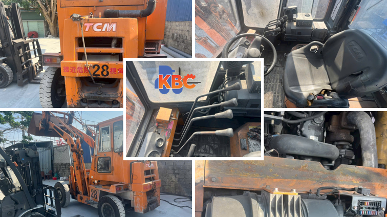 Xe xúc lật TCM nhập Nhật nguyên bản 100%, chưa sử dụng tại Việt Nam.